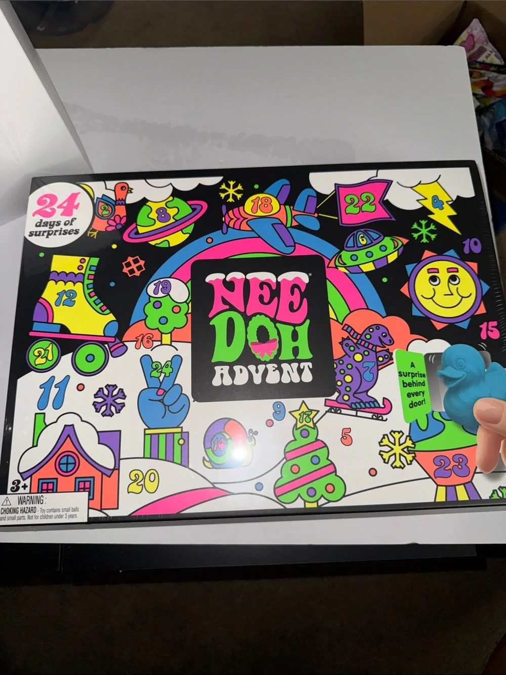 Needoh Squishmas Advent Calendar – Brand New & Factory Sealed! 🎄